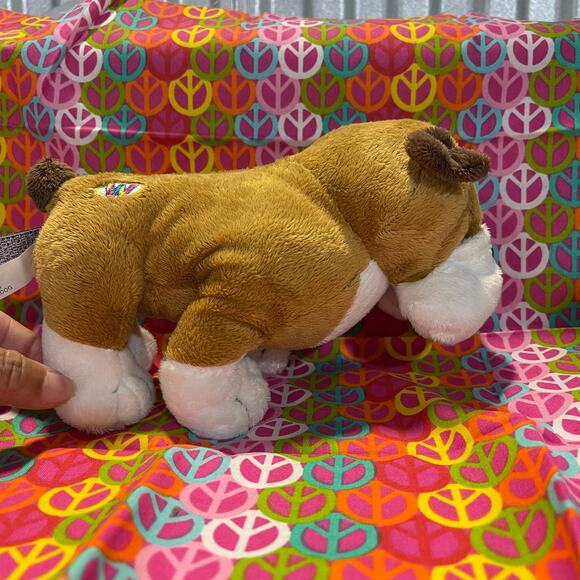 Webkinz Bulldog HM126 No Code Stuffed Plush Animal Pet - Picture 2 of 5